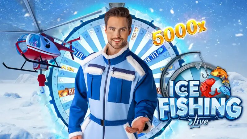 Explore ice fishing gambling game